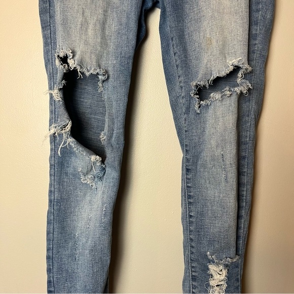 KanCan Destroyed Distressed Skinny Jeans 9/29 - Picture 7 of 11